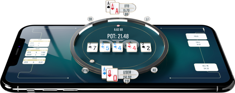Покер на мобильном